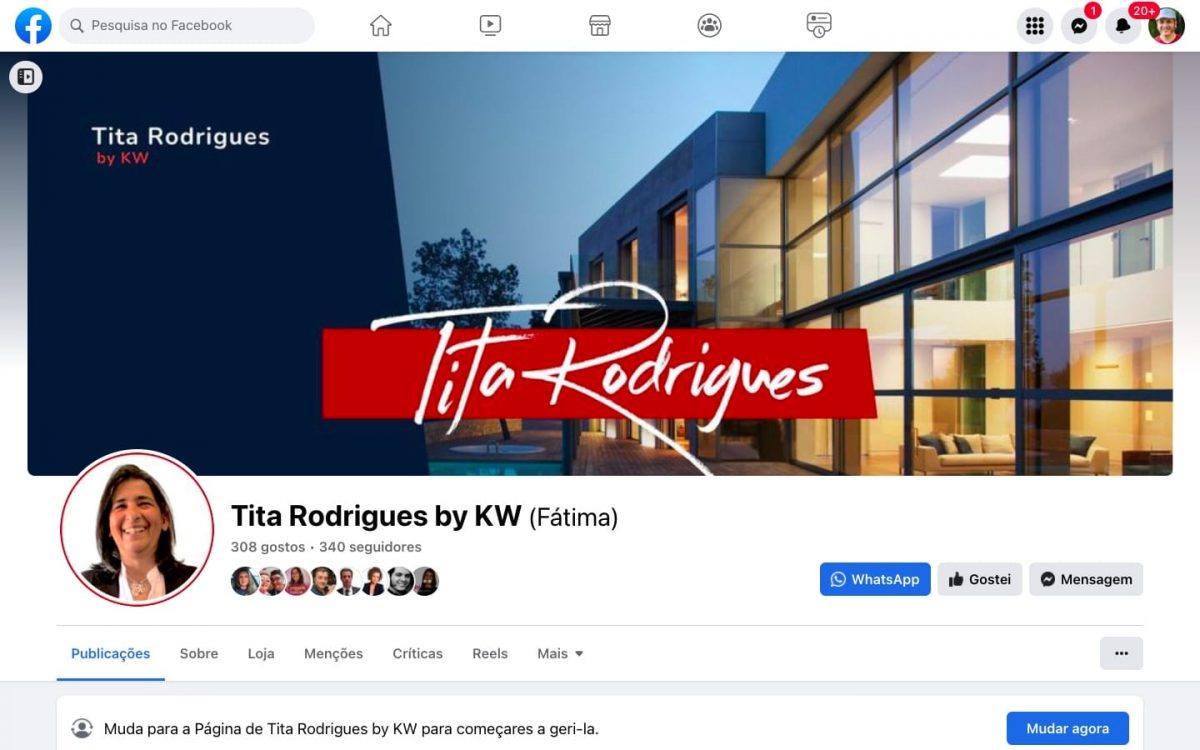 Facebook Tita Rodrigues 360mix net Depois