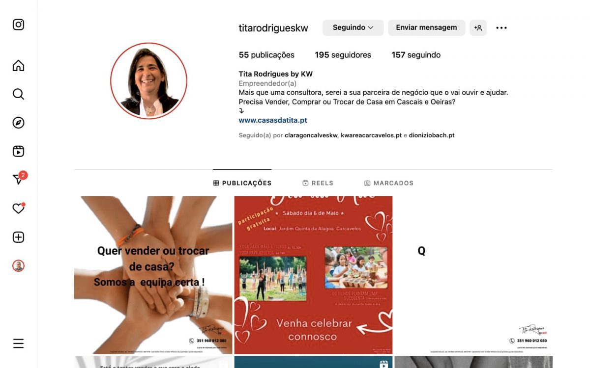Instagram Tita Rodrigues 360mix net Depois